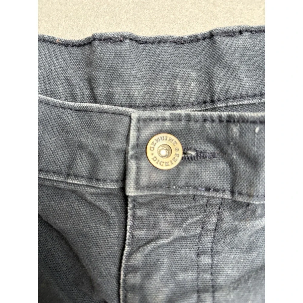 Dickies Denim Utility Jean Shorts Washed Black Men's 34 Inseam 10.5